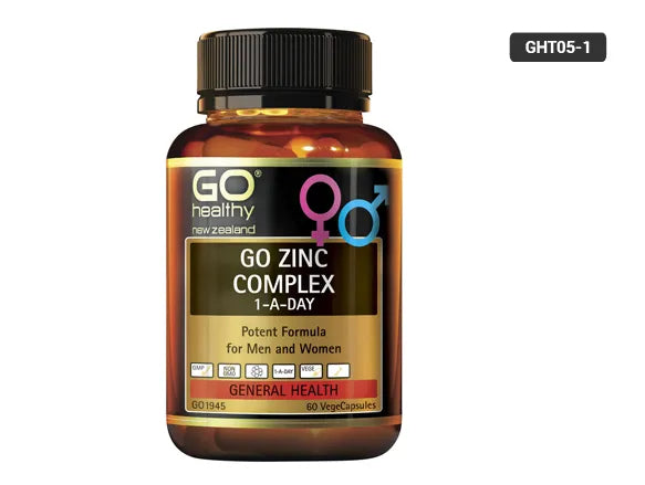 GO Healthy GO Zinc Complex 1-A-Day 60 Veg Capsules in Sri Lanka